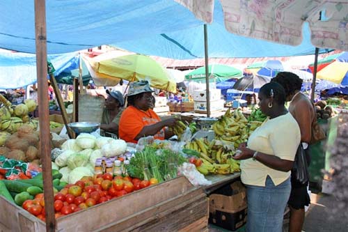 Market in Grenada
