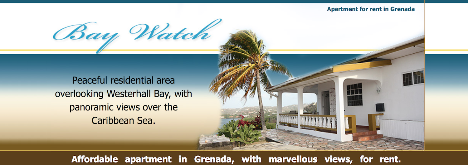 Baywatch Apartment Rental in Grenada