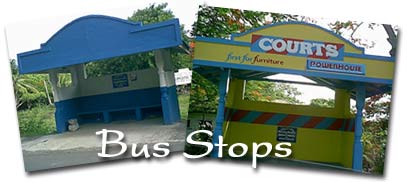 Bus stops in Grenada
