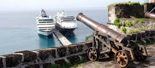 Fort George in St. George's Grenada