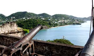 Fort George in St. George's Grenada